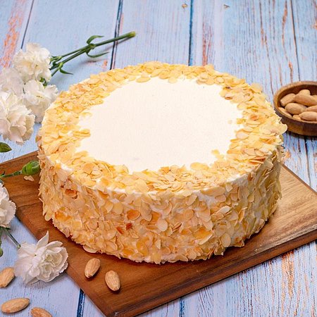 tort migdałowy z dostawą od cukierni online e-torty - kawałek