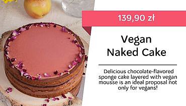 Vegan Naked Cake