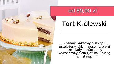 Tort Krolewski z dostawą