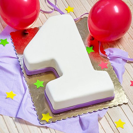 Tort urodzinowy cyfra