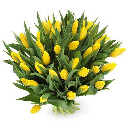 Bukiet Żółtych Tulipanów